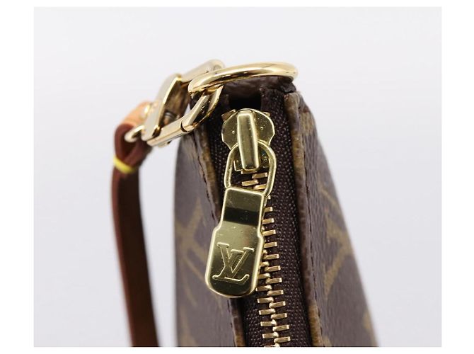 LOUIS VUITTON Monogram Pochette Accessoires Pouch M51980 LV Auth fm5457V Monograma - vista 20