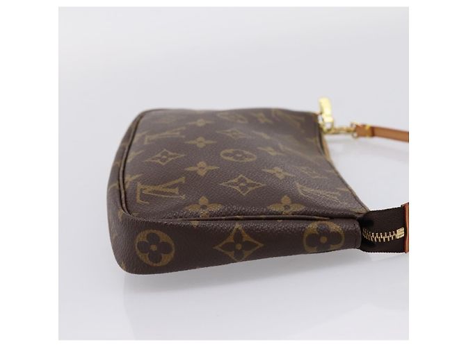 LOUIS VUITTON Monogram Pochette Accessoires Pouch M51980 LV Auth fm5457V Monograma - vista 4