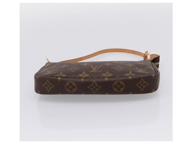 LOUIS VUITTON Monogram Pochette Accessoires Pouch M51980 LV Auth fm5457V Monograma - vista 5