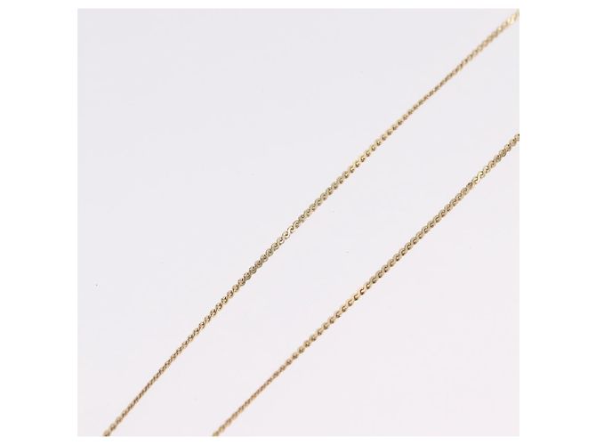 Christian Dior Halskette Metall Goldfarben Auth 206830 - Ansicht 11