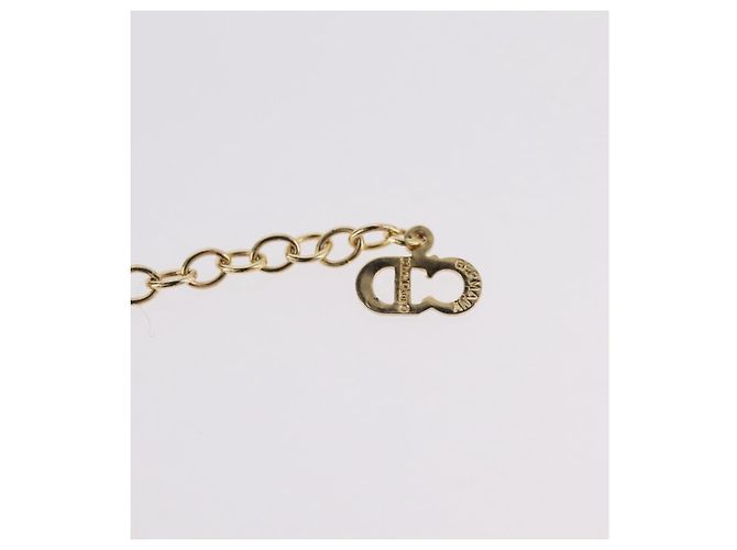 Christian Dior Halskette Metall Goldfarben Auth 206830 - Ansicht 14