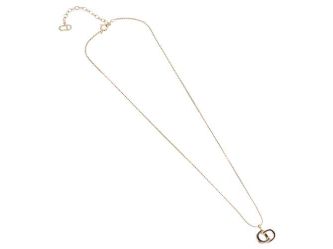 Christian Dior Halskette Metall Goldfarben Auth 206830 - Ansicht 2