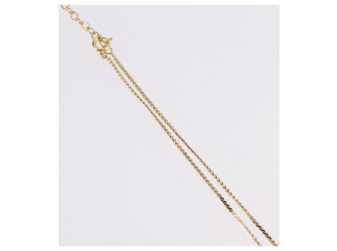 Christian Dior Halskette Metall Goldfarben Auth 206830 - Ansicht 6