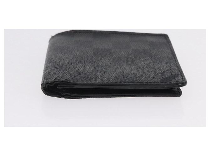 LOUIS VUITTON Damier Graphite Monogram Portefeuille Marco 2 Set Auth 206946 Damier ebene - vista 15