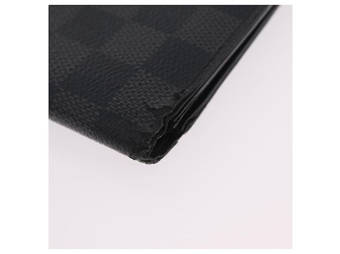 LOUIS VUITTON Damier Graphite Monogram Portefeuille Marco 2 Set Auth 206946 Damier ebene - vista 16
