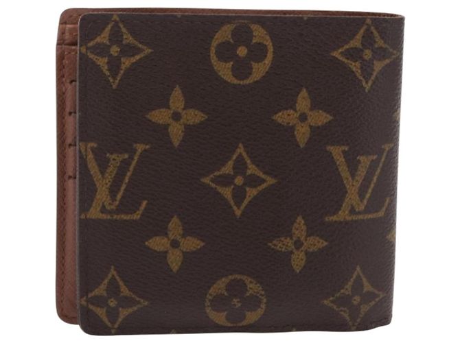 LOUIS VUITTON Damier Graphite Monogram Portefeuille Marco 2 Set Auth 206946 Damier ebene - vista 3