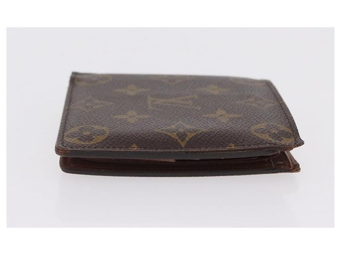 LOUIS VUITTON Damier Graphite Monogram Portefeuille Marco 2 Set Auth 206946 Damier ebene - vista 4