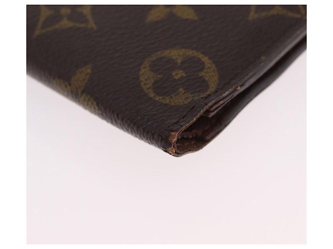 LOUIS VUITTON Damier Graphite Monogram Portefeuille Marco 2 Set Auth 206946 Damier ebene - vista 7