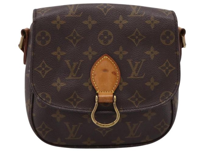 LOUIS VUITTON Monogram Saint Cloud MM Shoulder Bag M51243 LV Auth 205297 Monograma - vista 13