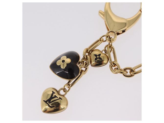 LOUIS VUITTON Bijoux Sac Cool Charm Metal Gold Tone M65757 LV Auth ka6498V - vista 10