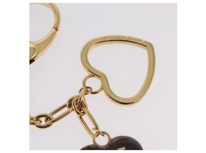 LOUIS VUITTON Bijoux Sac Cool Charm Metal Gold Tone M65757 LV Auth ka6498V - vista 12