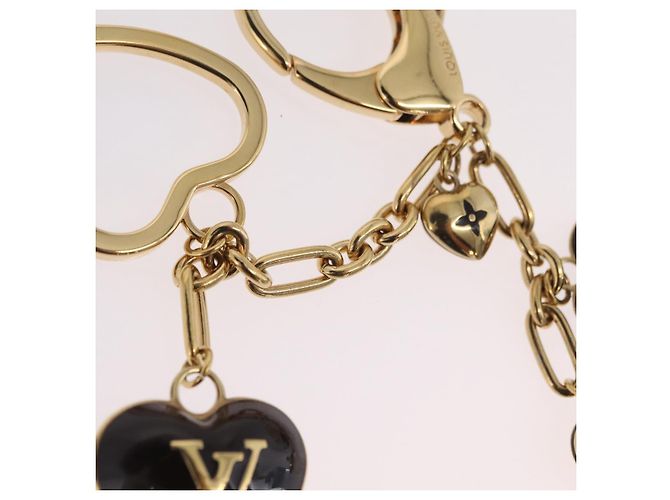LOUIS VUITTON Bijoux Sac Cool Charm Metal Gold Tone M65757 LV Auth ka6498V - vista 3