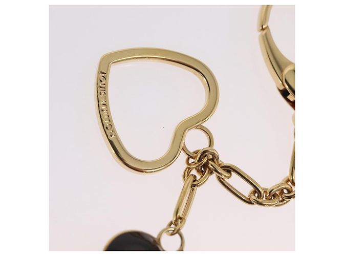 LOUIS VUITTON Bijoux Sac Cool Charm Metal Gold Tone M65757 LV Auth ka6498V - vista 6