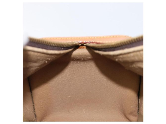 Bolsa ETRO PVC Canvas Brown Gold Auth 206896 Marrom Dourado - vista 22