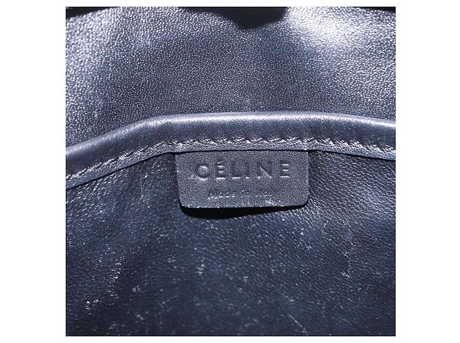 Céline Borsa a mano CELINE Luggage Nano Shopper in pelle 2way Rosa Tono Oro Auth ka6469V - vista 22