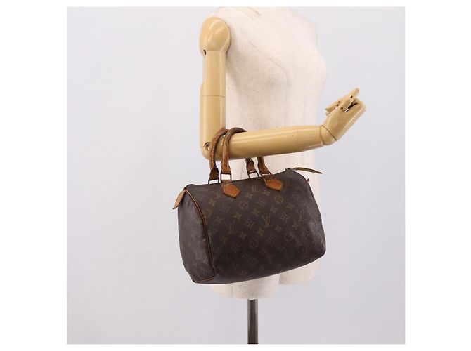 LOUIS VUITTON Monogram Speedy 25 Hand Bag M41528 LV Auth 205221 Monogramm - Ansicht 24