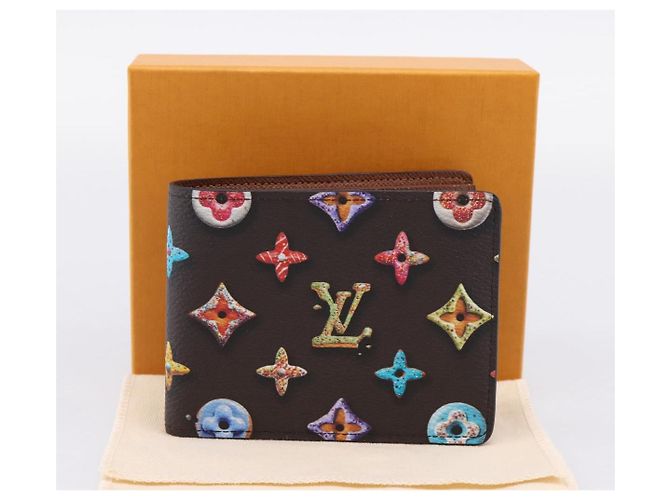 LOUIS VUITTON Donuts Portefeuille Slender Wallet M28283 LV Auth 207646SAM Monogram - view 12