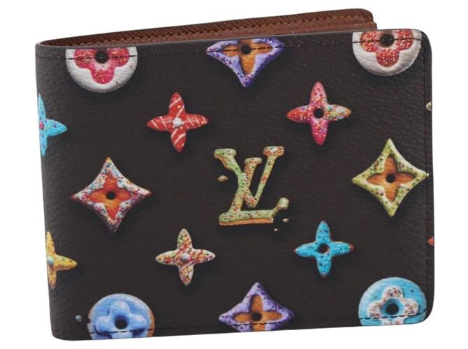 LOUIS VUITTON Donuts Portefeuille Slender Wallet M28283 LV Auth 207646SAM Monogram - view 13