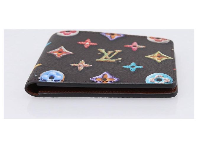LOUIS VUITTON Donuts Portefeuille Slender Wallet M28283 LV Auth 207646SAM Monogram - view 6