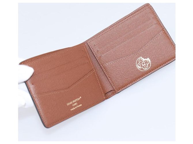 LOUIS VUITTON Donuts Portefeuille Slender Wallet M28283 LV Auth 207646SAM Monogram - view 8