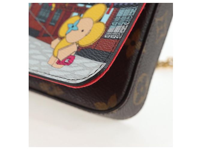 LOUIS VUITTON Monogram Vivienne Pochette Felice Shoulder Bag LV Auth 204525SAM Monograma - vista 15