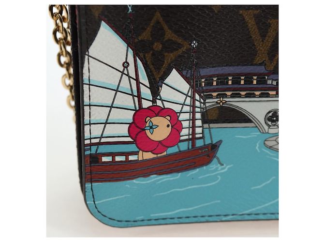 LOUIS VUITTON Monogram Vivienne Pochette Felice Shoulder Bag LV Auth 204525SAM Monograma - vista 20