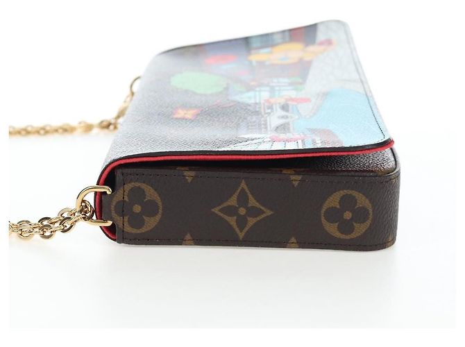 LOUIS VUITTON Monogram Vivienne Pochette Felice Shoulder Bag LV Auth 204525SAM Monograma - vista 3