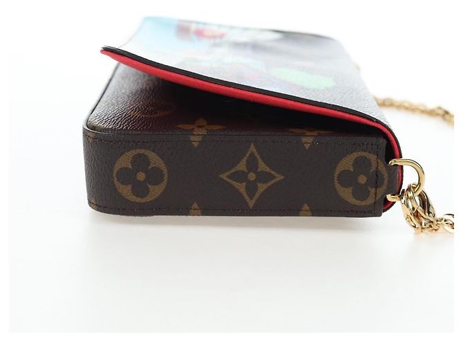 LOUIS VUITTON Monogram Vivienne Pochette Felice Shoulder Bag LV Auth 204525SAM Monograma - vista 4