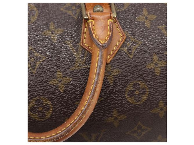 LOUIS VUITTON Monogram Speedy 30 Hand Bag M41526 LV Auth 206029 Monograma - vista 9