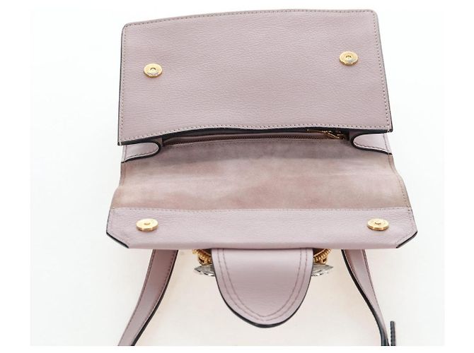Sac à épaule Miu Miu Cuir Rose Or Auth 206391M Doré - vue 26