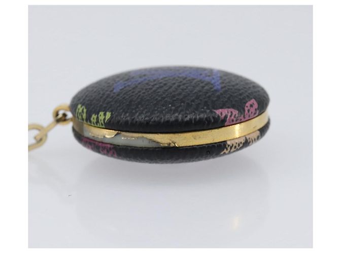 LOUIS VUITTON Monogram Multicolor Astropill Key Holder M51912 LV Auth 206010 Schwarz - Ansicht 10