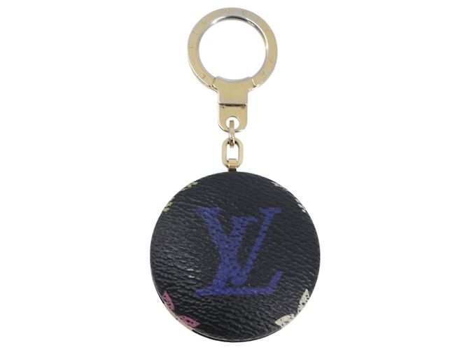LOUIS VUITTON Monogram Multicolor Astropill Key Holder M51912 LV Auth 206010 Schwarz - Ansicht 13