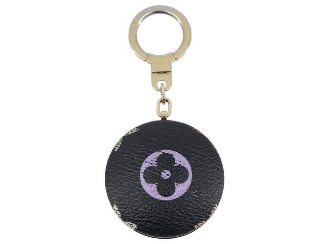 LOUIS VUITTON Monogram Multicolor Astropill Key Holder M51912 LV Auth 206010 Schwarz - Ansicht 5