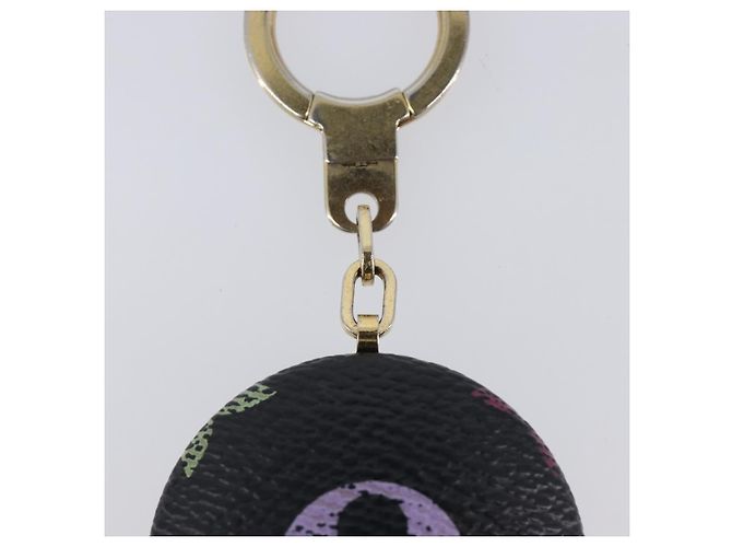 LOUIS VUITTON Monogram Multicolor Astropill Key Holder M51912 LV Auth 206010 Schwarz - Ansicht 7