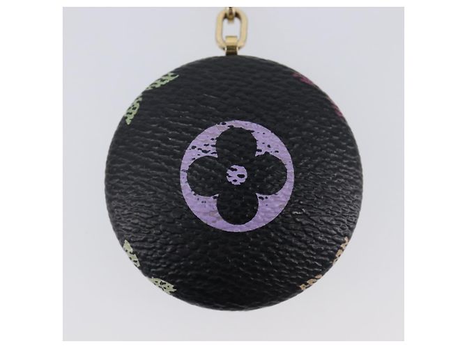 LOUIS VUITTON Monogram Multicolor Astropill Key Holder M51912 LV Auth 206010 Schwarz - Ansicht 8