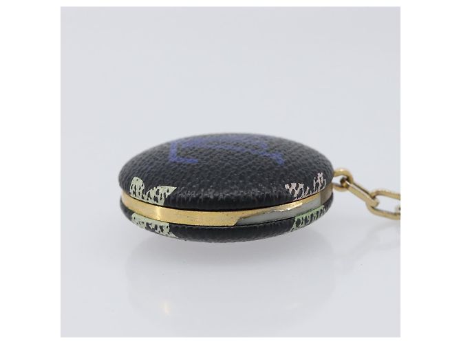 LOUIS VUITTON Monogram Multicolor Astropill Key Holder M51912 LV Auth 206010 Schwarz - Ansicht 9