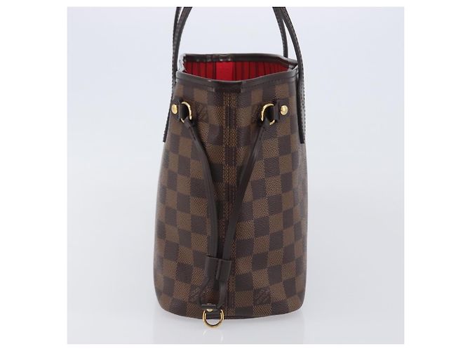 LOUIS VUITTON Damier Ebene Neverfull PM Tote Bag N51109 LV Auth 206715V - Ansicht 3