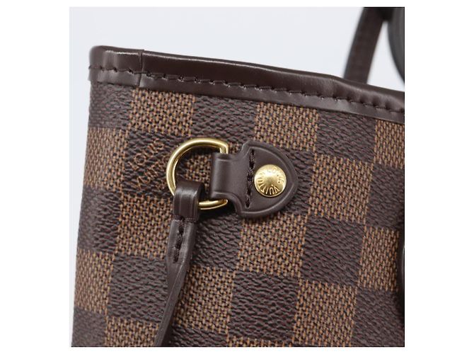 LOUIS VUITTON Damier Ebene Neverfull PM Tote Bag N51109 LV Auth 206715V - Ansicht 9