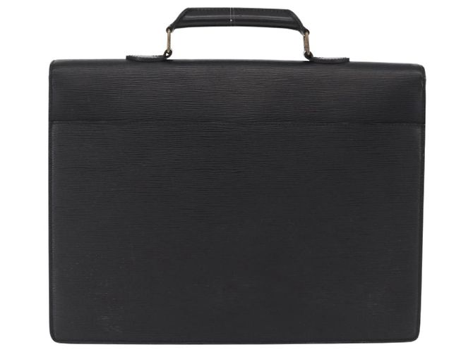 LOUIS VUITTON Epi Serviette Conseiller Briefcase Black M54422 LV Auth BA16193 Schwarz - Ansicht 2