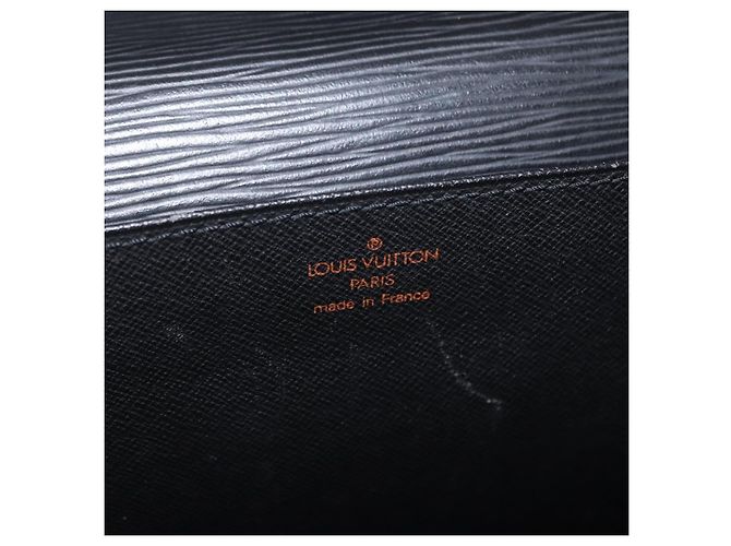 LOUIS VUITTON Epi Serviette Conseiller Briefcase Black M54422 LV Auth BA16193 Schwarz - Ansicht 23