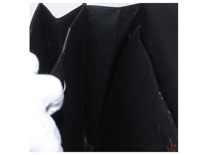 LOUIS VUITTON Epi Serviette Conseiller Briefcase Black M54422 LV Auth BA16193 Schwarz - Ansicht 25