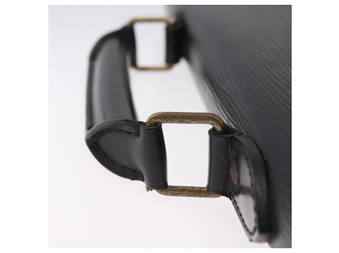 LOUIS VUITTON Epi Serviette Conseiller Briefcase Black M54422 LV Auth BA16193 Schwarz - Ansicht 8