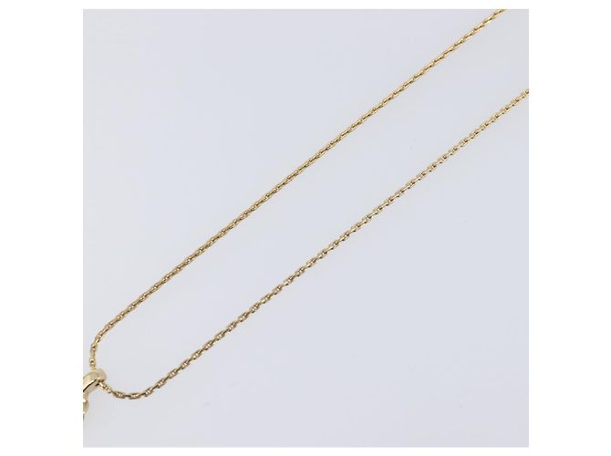 Collana Christian Dior metallo Gold Auth 205485 D'oro - vista 12