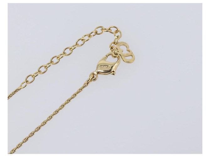 Collana Christian Dior metallo Gold Auth 205485 D'oro - vista 15