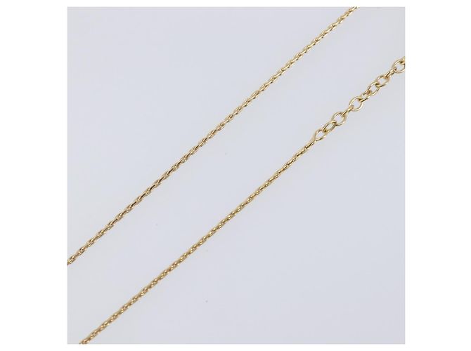 Collana Christian Dior metallo Gold Auth 205485 D'oro - vista 6