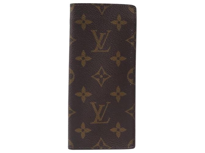 LOUIS VUITTON Monogram Etui Lunette Simple Glasses Case M62962 LV Auth 205393 Monograma - vista 13