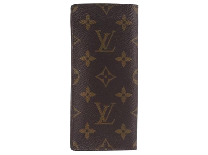 LOUIS VUITTON Monogram Etui Lunette Simple Glasses Case M62962 LV Auth 205393 Monograma - vista 2