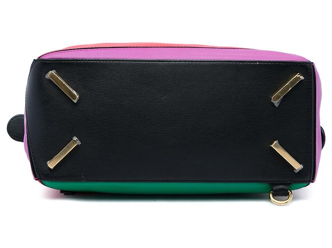 Sac Puzzle Small en veau Rainbow Multi LOEWE Multicolore - vue 3