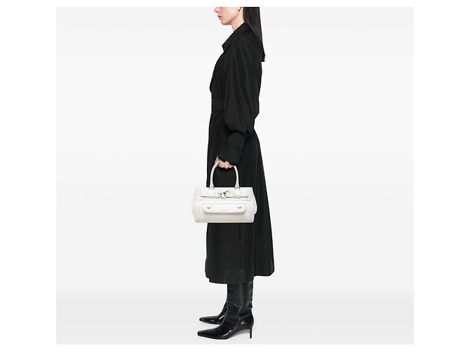 Bolso Flight Dior de piel de becerro blanco - vista 6