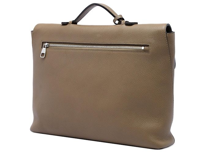 Sac business Louis Vuitton Taurillon Serviette Dorian Briefcase Marron - vue 2